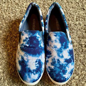 Blue Tie-dye sneakers